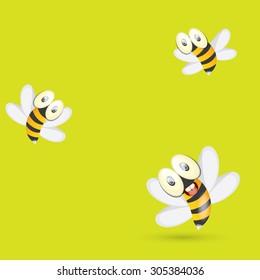 cute cartoon bee