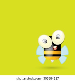 cute cartoon bee