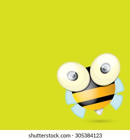 cute cartoon bee