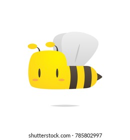 Cute cartoon bee