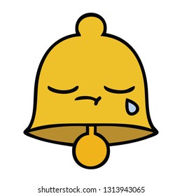 cute cartoon of a bell
