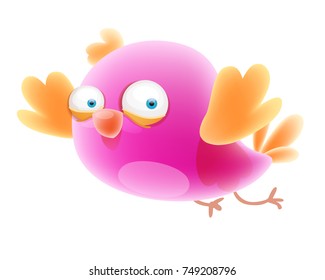 Cute Cartoon Bird