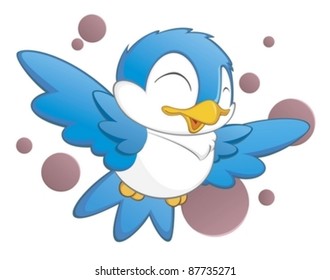 Cute Cartoon Bird