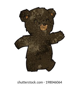 süßer Karikaturenbär