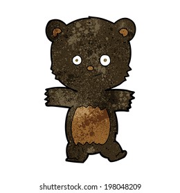 cute cartoon black bear