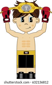 Cute Cartoon Boxer