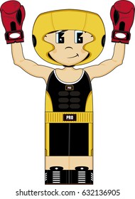 Cute Cartoon Boxer