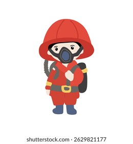 Cute cartoon boys kid wearing figh fighters