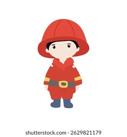 Cute cartoon boys kid wearing figh fighters