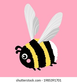 Beblebeo de dibujos animados. Ilustración vectorial. 