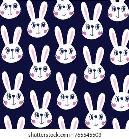 Cute Cartoon bunny Pattern