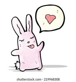 cute cartoon bunny rabbit