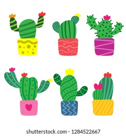 cute cartoon cactus