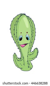 Cute Cartoon Cactus