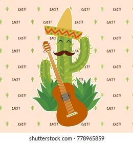 cute cartoon cactus