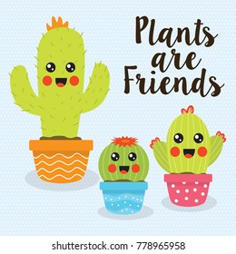 cute cartoon cactus