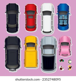 Cute cartoon car 01 free vector beautyfull vector car