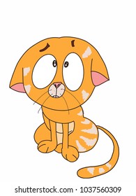 cute cartoon cat 