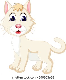 Cute cartoon cat