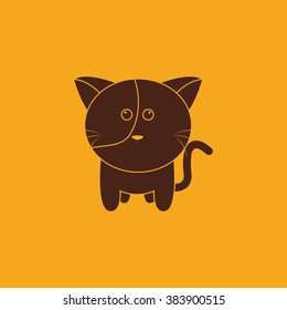 Cute cartoon cat
