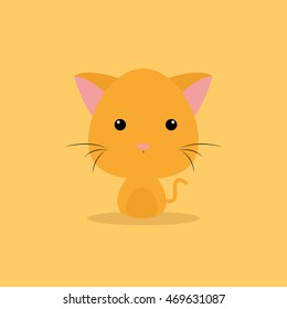 Cute Cartoon cat