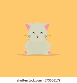 Cute Cartoon cat