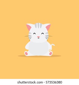 Cute Cartoon cat