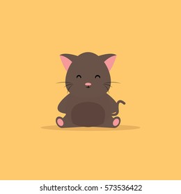 Cute Cartoon cat