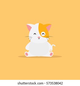 Cute Cartoon cat