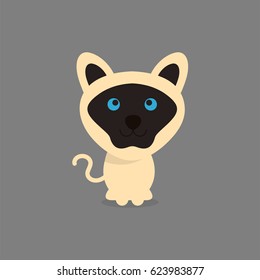 Cute cartoon cat