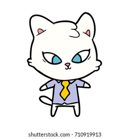cute cartoon cat