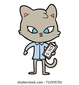 cute cartoon cat
