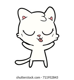 cute cartoon cat