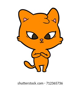 cute cartoon cat