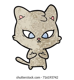 cute cartoon cat