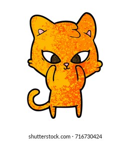 cute cartoon cat