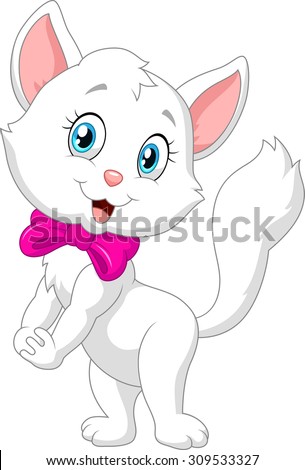 Cute cartoon cat
