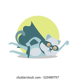 Cute cartoon Cat character