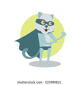 Cute cartoon Cat character