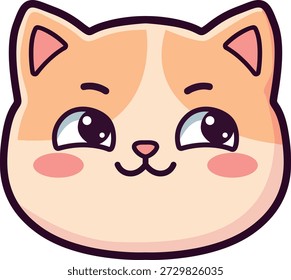 A cute cartoon cat face emotion illustration set featuring clear and expressive facial
expressions in kawaii sticker style. This collection focuses on emotional faces such as
happy, sad, angry, surprised, excited, and loving expressions.

Perfect for sticker packs, emoji designs, children emotional learning materials, worksheets,
social media content, and printable projects. Designed with simple flat illustration,
pastel colors, thick outlines, and friendly cartoon style. Isolated on white background,
no text and no watermark.