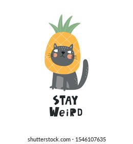 cat pineapple costume