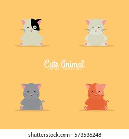 Cute Cartoon cats