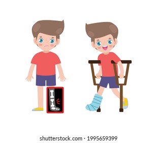 109 Little girl broken leg Stock Vectors, Images & Vector Art ...