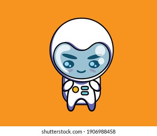 Astronaut Holding Cute Star Cartoon Vector Stock Vector (Royalty Free ...