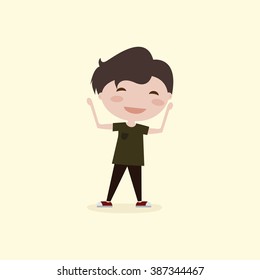 Cute Cartoon child