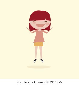 Cute Cartoon child