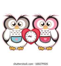 cute cartoon clock