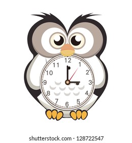 2,302 Owl Clock Images, Stock Photos & Vectors | Shutterstock