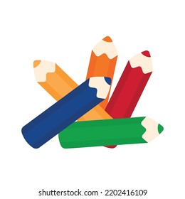 Coloring Pencils Vector Art, Icons, and Graphics for Free Download