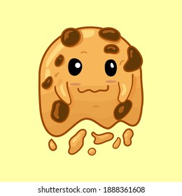 cute cartoon cookies illustration melty